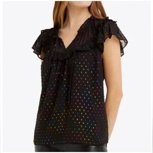 Draper James Blouse Sz M